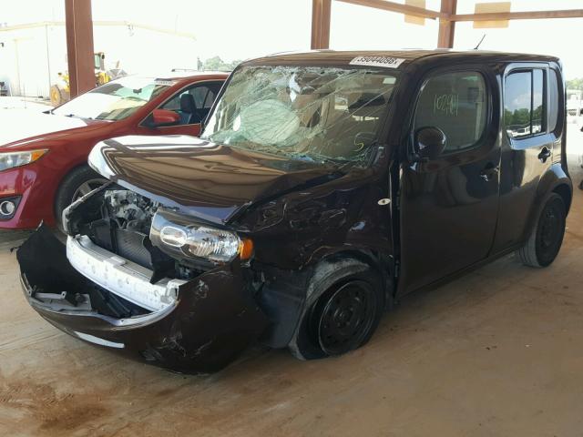 JN8AZ2KR3AT153476 - 2010 NISSAN CUBE BASE PURPLE photo 2