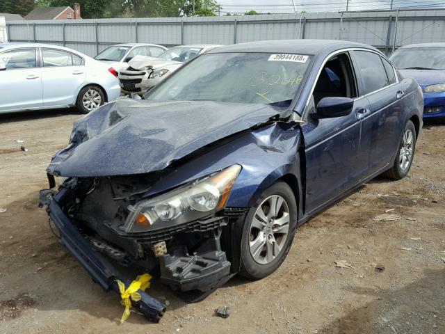 1HGCP2F45BA099539 - 2011 HONDA ACCORD LXP BLUE photo 2