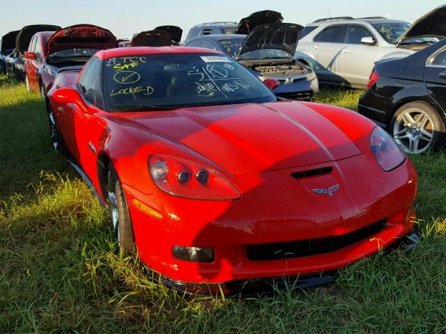 1G1YW2DW6B5106267 - 2011 CHEVROLET CORVETTE G RED photo 1