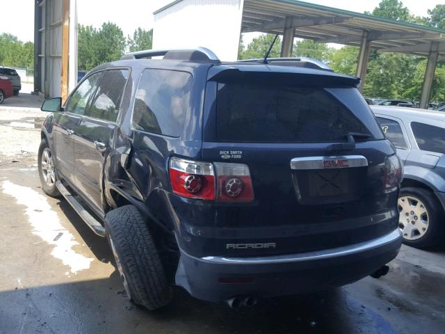 1GKER237X8J234401 - 2008 GMC ACADIA SLT 蓝色 照片 3