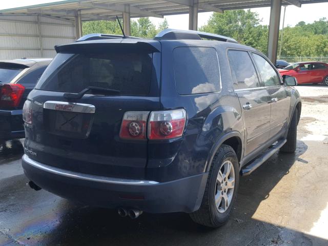 1GKER237X8J234401 - 2008 GMC ACADIA SLT 蓝色 照片 4