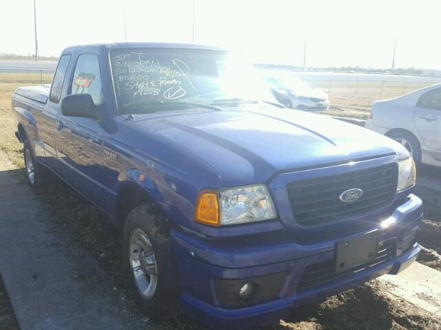 1FTYR14U05PB11660 - 2005 FORD RANGER SUP BLUE photo 1