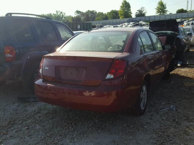 1G8AJ55F97Z100190 - 2007 SATURN ION LEVEL 红色 照片 4