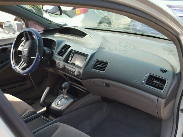 1HGFA16558L059475 - 2008 HONDA CIVIC LX SILVER photo 9