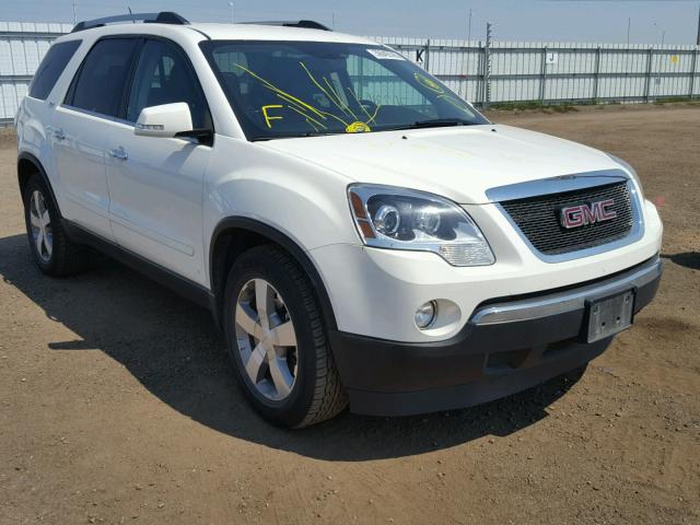 1GKKVRED2BJ398372 - 2011 GMC ACADIA SLT თეთრი ფოტო 1