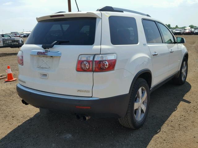 1GKKVRED2BJ398372 - 2011 GMC ACADIA SLT თეთრი ფოტო 4