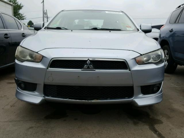 JA3AU86W49U002549 - 2009 MITSUBISHI LANCER GTS SILVER photo 9