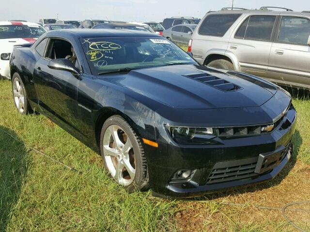 2G1FK1EJ2E9214781 - 2014 CHEVROLET CAMARO 2SS BLACK photo 1