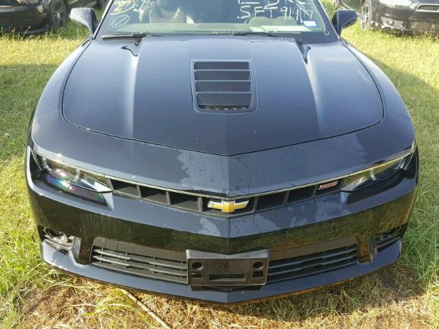 2G1FK1EJ2E9214781 - 2014 CHEVROLET CAMARO 2SS BLACK photo 9