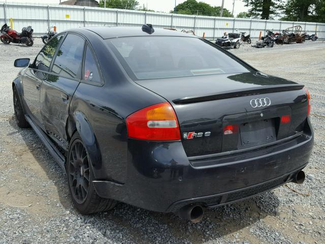 WUAPV54B83N905072 - 2003 AUDI RS6 CHARCOAL photo 3