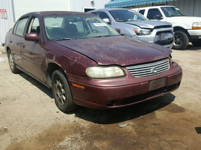 1G1NE52M5V6143611 - 1997 CHEVROLET MALIBU LS Tünd qırmızı foto 1