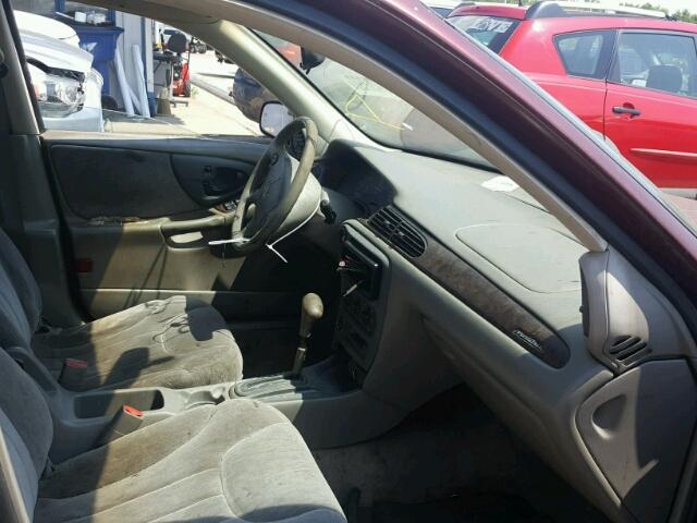 1G1NE52M5V6143611 - 1997 CHEVROLET MALIBU LS Tünd qırmızı foto 5