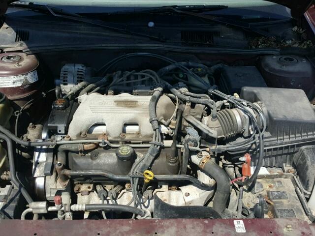 1G1NE52M5V6143611 - 1997 CHEVROLET MALIBU LS Tünd qırmızı foto 7