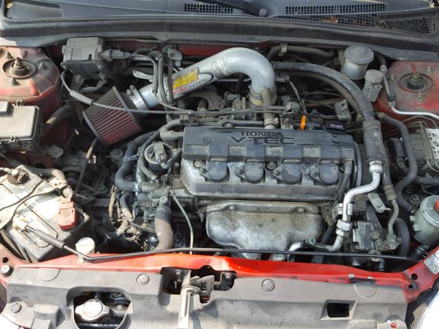 1HGEM21933L026048 - 2003 HONDA CIVIC EX წითელი ფოტო 7