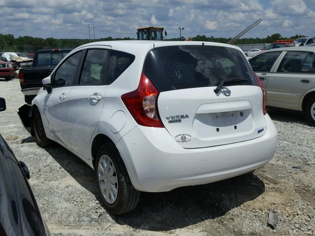 3N1CE2CP5GL355829 - 2016 NISSAN VERSA NOTE WHITE photo 3