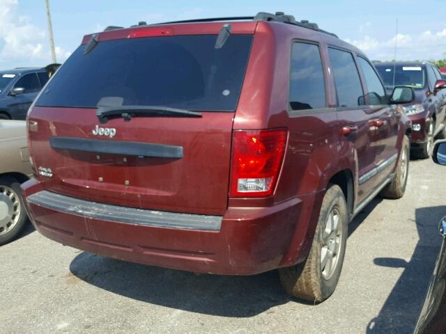 1J8GR48K99C511809 - 2009 JEEP GRAND CHER RED photo 4