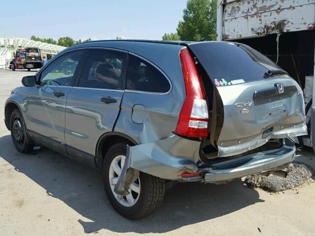 5J6RE4H44BL062987 - 2011 HONDA CR-V SE GREEN photo 3