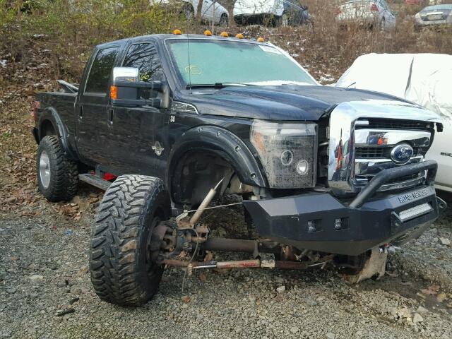 1FT7W2BT7BEB22859 - 2011 FORD F250 SUPER BLACK photo 1