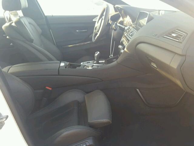 WBS6E9C59HG437286 - 2017 BMW M6 GRAN CO WHITE photo 5