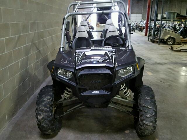 3NSXE7EAXEF369790 - 2014 POLARIS RZR 4 800 GRAY photo 2