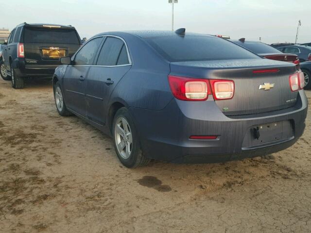 1G11B5S10FF157336 - 2015 CHEVROLET MALIBU BLUE photo 3