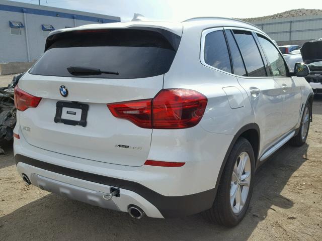 5UXTR9C54JLD67127 - 2018 BMW X3 XDRIVEM WHITE photo 4