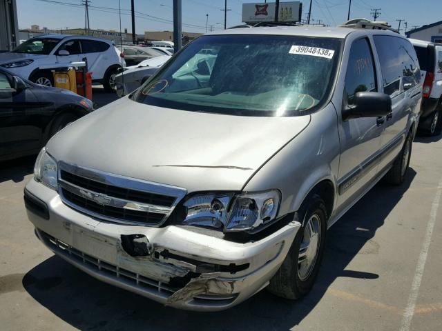 1GNDX03E54D121150 - 2004 CHEVROLET VENTURE SILVER photo 2