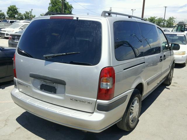 1GNDX03E54D121150 - 2004 CHEVROLET VENTURE SILVER photo 4