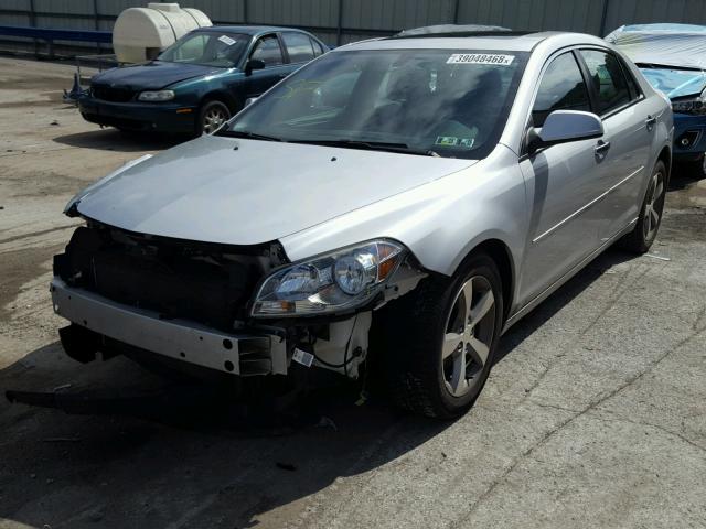 1G1ZC5E03CF215256 - 2012 CHEVROLET MALIBU 1LT 银色 照片 2
