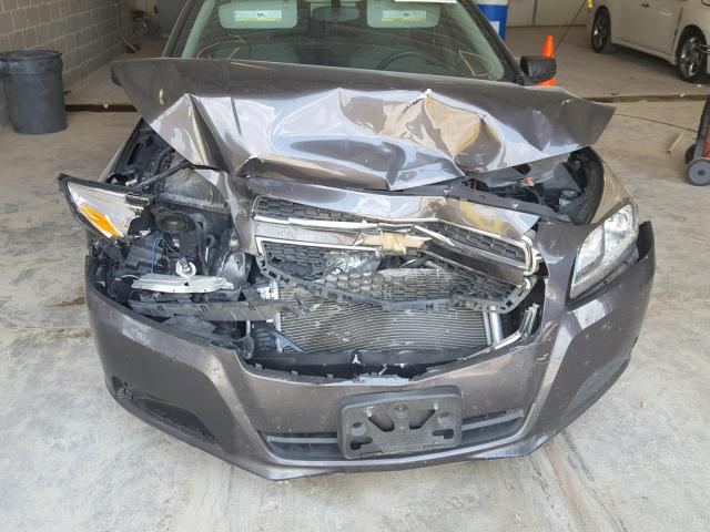 1G11B5SA5DF226211 - 2013 CHEVROLET MALIBU LS ვერცხლისფერი ფოტო 9