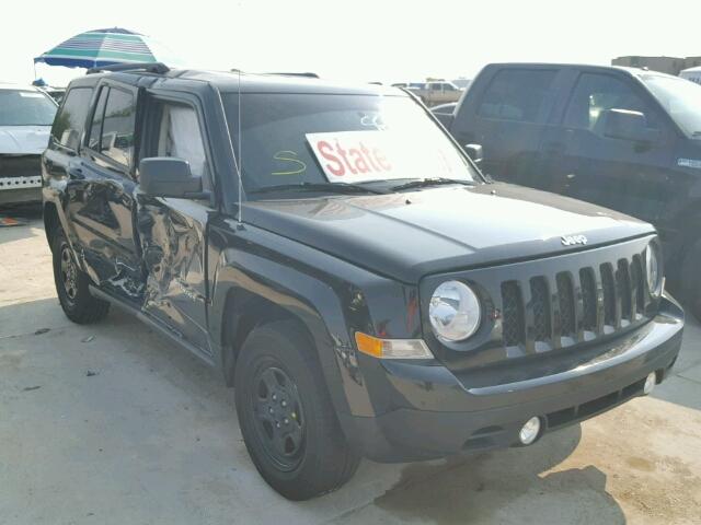 1C4NJRBB3GD572950 - 2016 JEEP PATRIOT SP BLACK photo 1