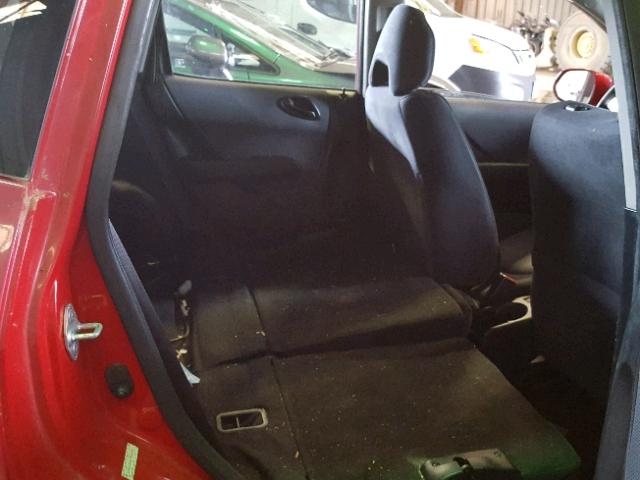JHMGD38607S034997 - 2007 HONDA FIT S 红色 照片 6