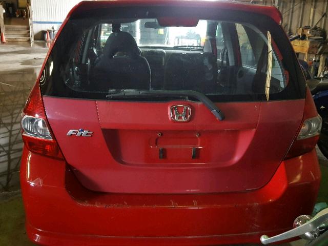 JHMGD38607S034997 - 2007 HONDA FIT S 红色 照片 9