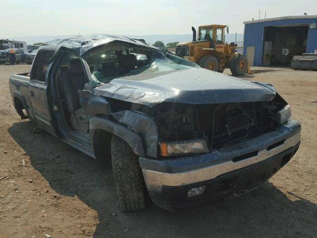 2GCEK13T061156080 - 2006 CHEVROLET SILVERADO BLUE photo 1