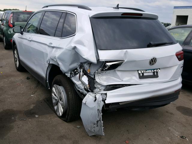 3VV2B7AX5JM072397 - 2018 VOLKSWAGEN TIGUAN SE Білий фото 3
