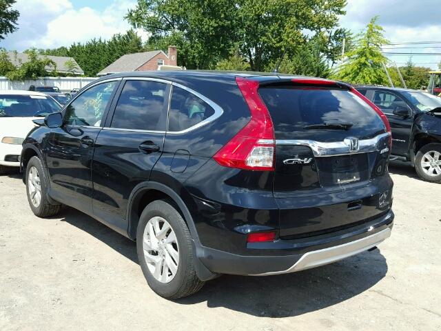 2HKRM4H58FH647728 - 2015 HONDA CR-V EX BLACK photo 3