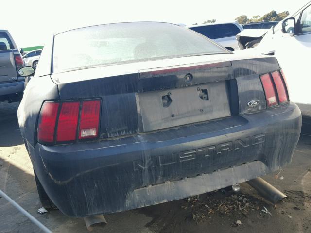 1FAFP40484F117821 - 2004 FORD MUSTANG BLACK photo 3