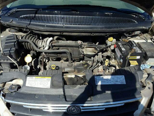 2A4GP54L26R772763 - 2006 CHRYSLER TOWN & COU GOLD photo 7