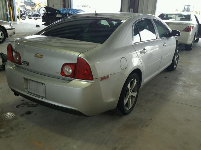 1G1ZJ57B49F159969 - 2009 CHEVROLET MALIBU 2LT SILVER photo 4