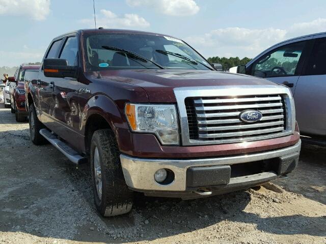 1FTFW1EVXAFD04082 - 2010 FORD F150 SUPER MAROON photo 1