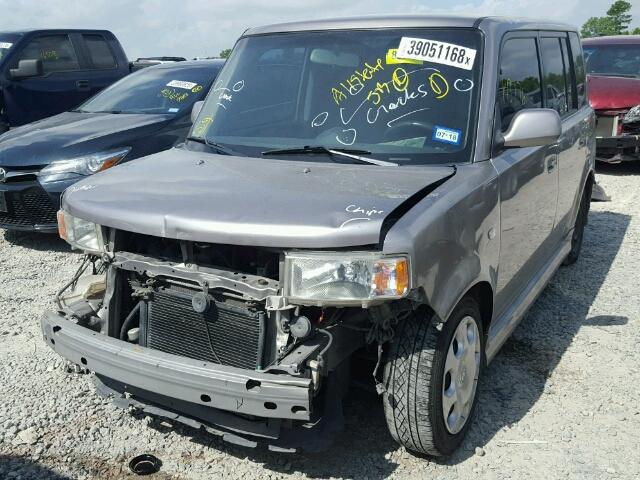 JTLKT324240158027 - 2004 TOYOTA SCION XB Сұр фото 2