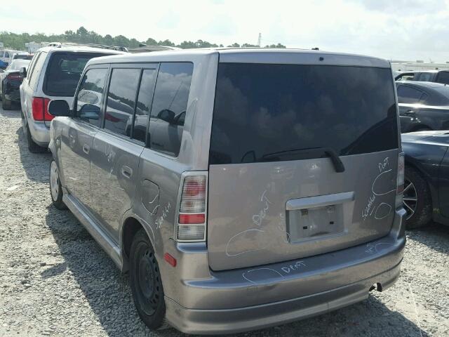 JTLKT324240158027 - 2004 TOYOTA SCION XB Сұр фото 3