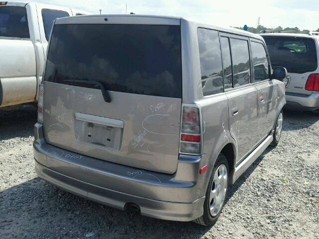 JTLKT324240158027 - 2004 TOYOTA SCION XB Сұр фото 4