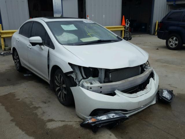 19XFB2F90FE031898 - 2015 HONDA CIVIC EXL 白色 照片 1