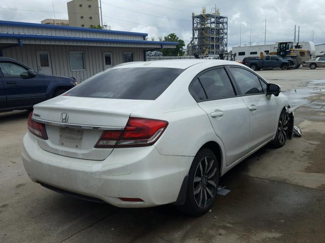 19XFB2F90FE031898 - 2015 HONDA CIVIC EXL 白色 照片 4