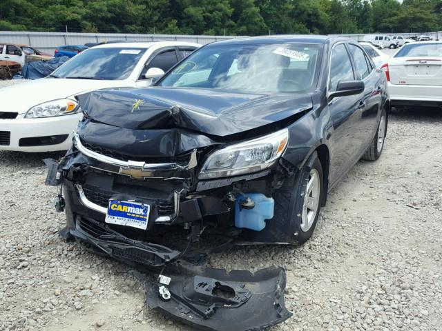 1G11B5SLXEF180961 - 2014 CHEVROLET MALIBU LS გრაფიტი ფოტო 2