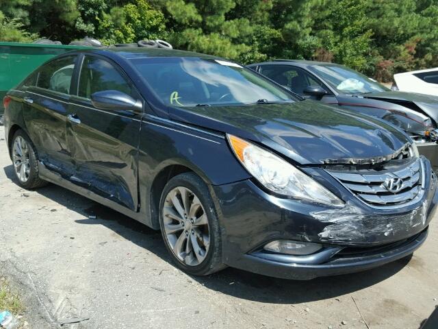 5NPEC4AC0BH230608 - 2011 HYUNDAI SONATA SE BLACK photo 9