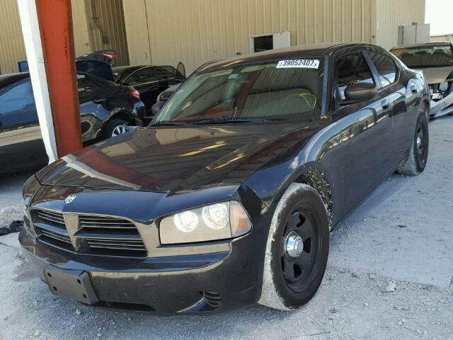 2B3CA4CTXAH224611 - 2010 DODGE CHARGER BLACK photo 2