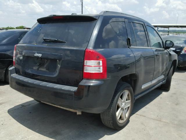 1J4NT1FB6AD625468 - 2010 JEEP COMPASS SP BLACK photo 4