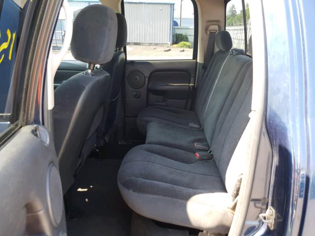 1D7KS28D25J631457 - 2005 DODGE RAM 2500 S BLUE photo 6